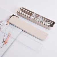 304 stainless steel soup spoon chopsticks set 80