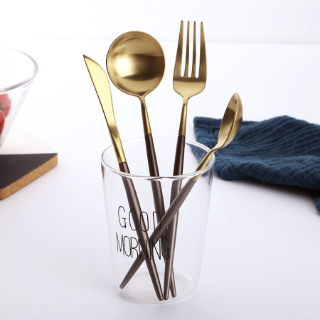 Brushed coffee tableware 17