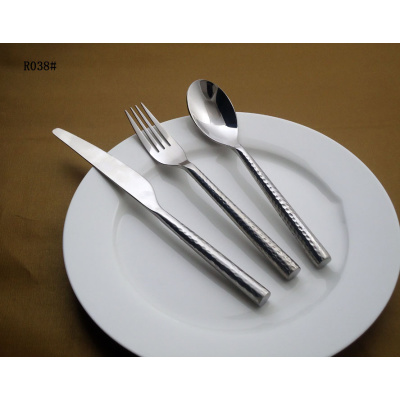 Classic Hammered Round Handle Cutlery 76