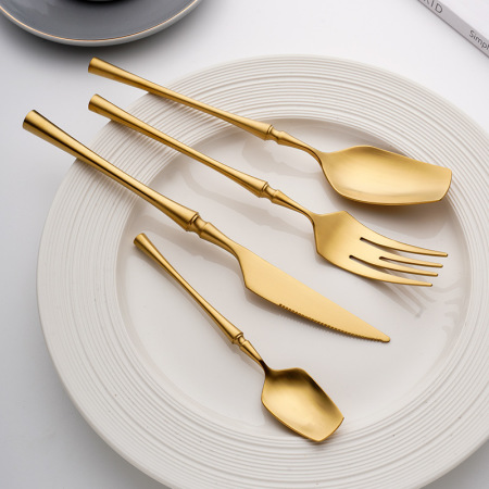 Creative Small Waist Matte Knife Fork Spoon 44