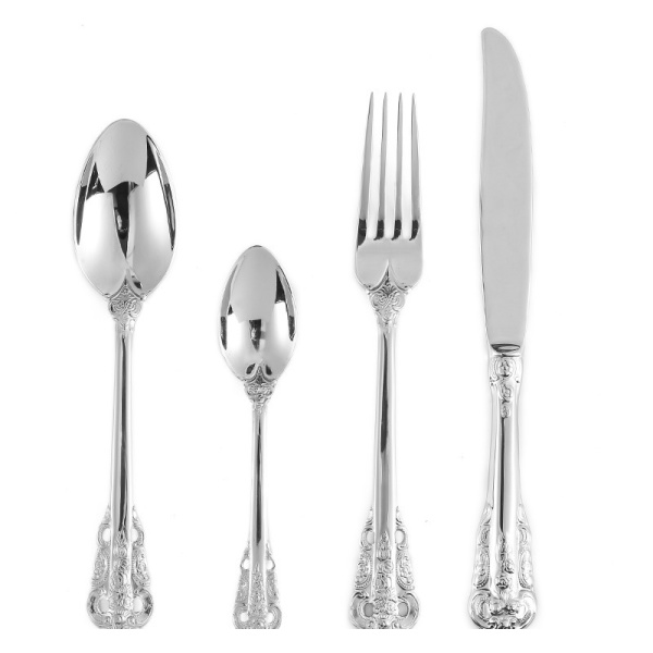 Embossed steak cutlery 64