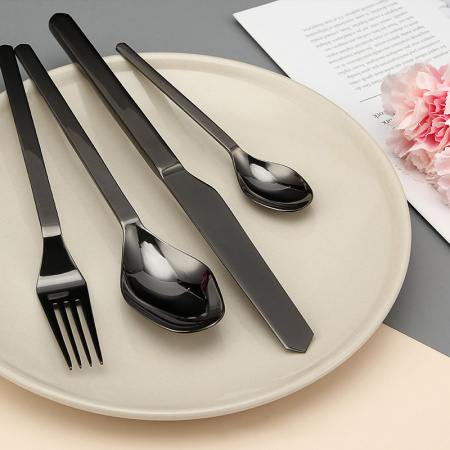 ins simple dessert knife fork spoon 61