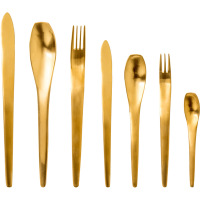 ins wind golden knife and fork spoon 47